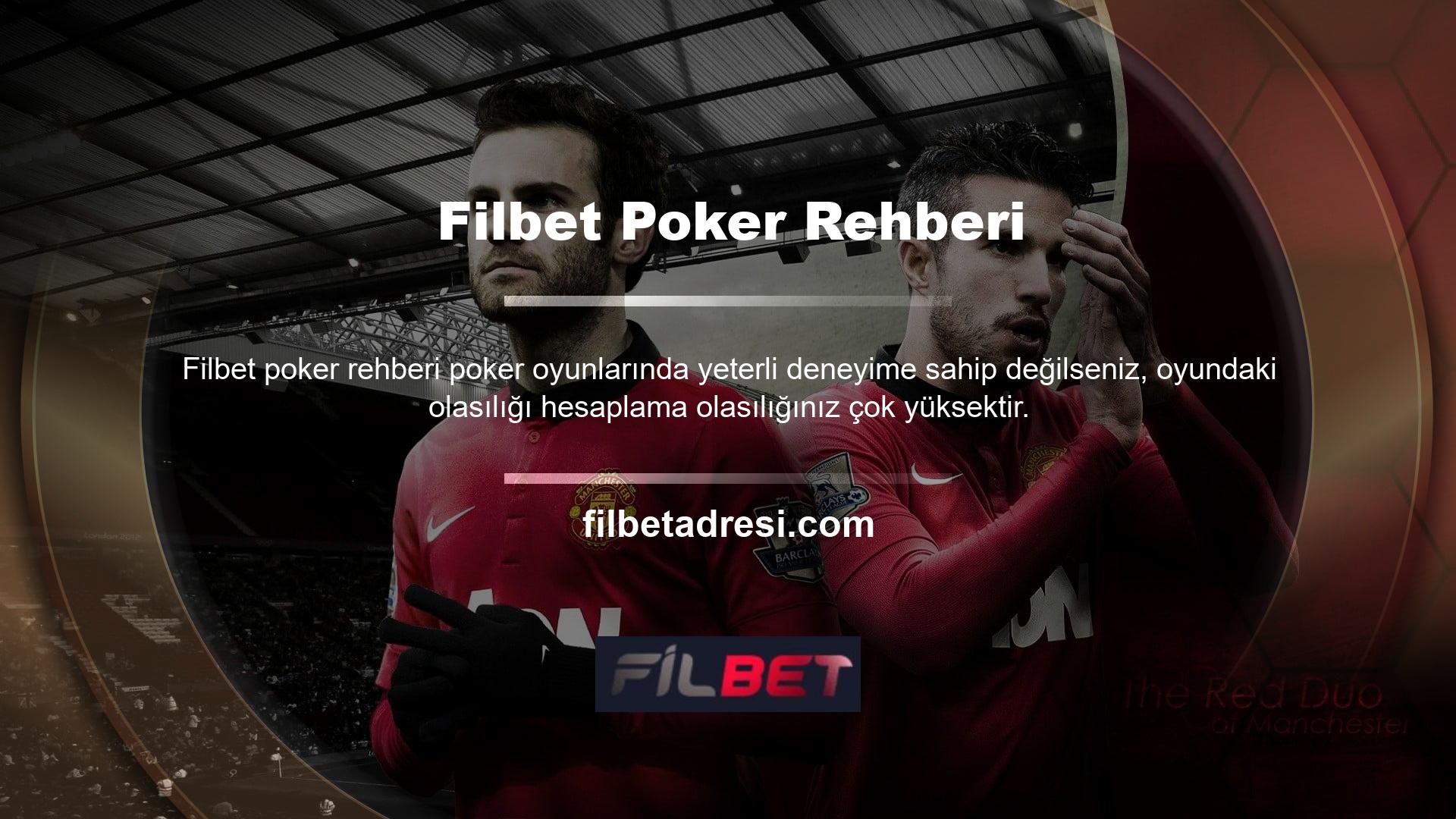 Bu nedenle, önce poker oynayarak oyundaki deneyiminizi artırmaya çalışmalısınız