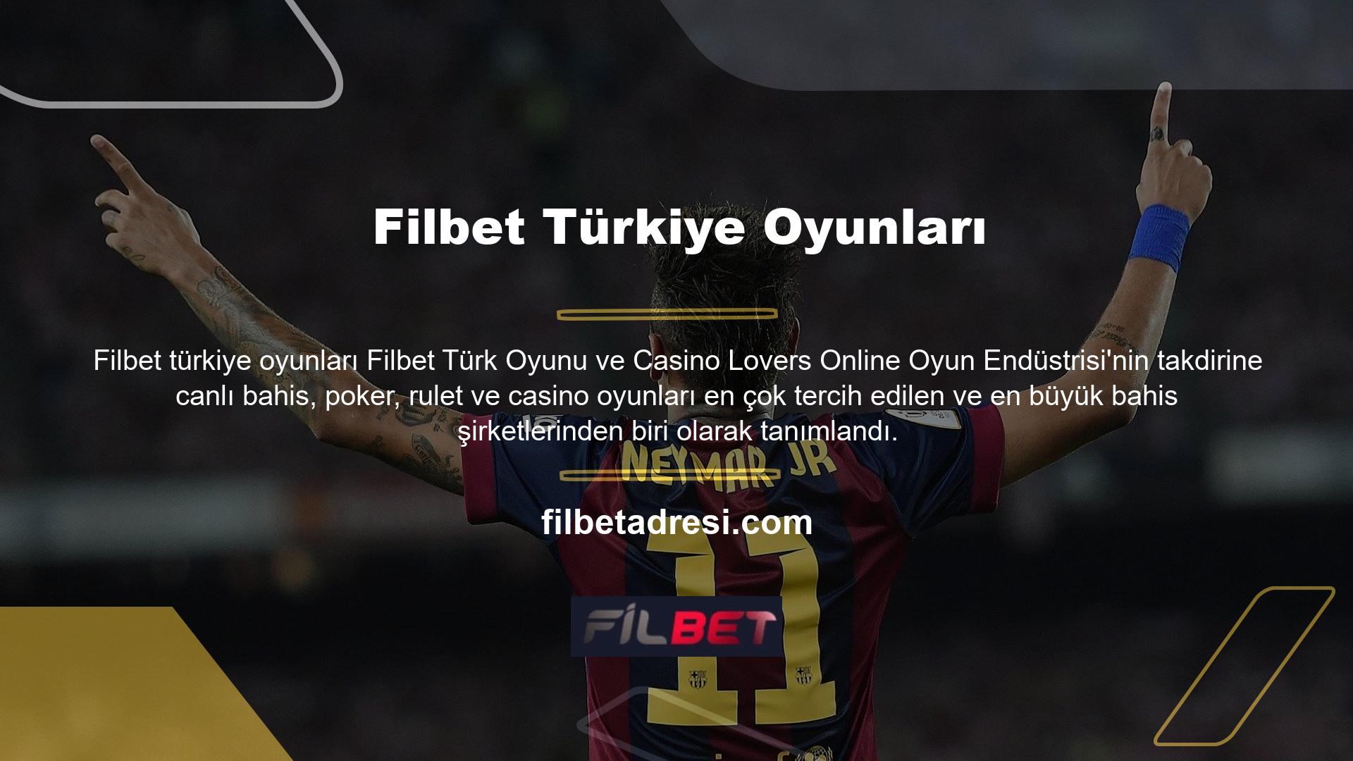 Yıllardır aynı kaliteli çevrimiçi bahis alanına hizmet veren Filbet yeni oyuncuların katılımıyla sahadaki başka bir canlı bahis sitesiyle aynı takım yapısına dahil edilebilir